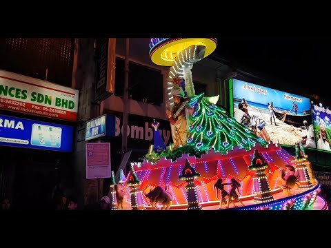 Ipoh Thaipusam 2020 [He is fast!!!] – Colourful Light Kavadi and Energetic Devotee
